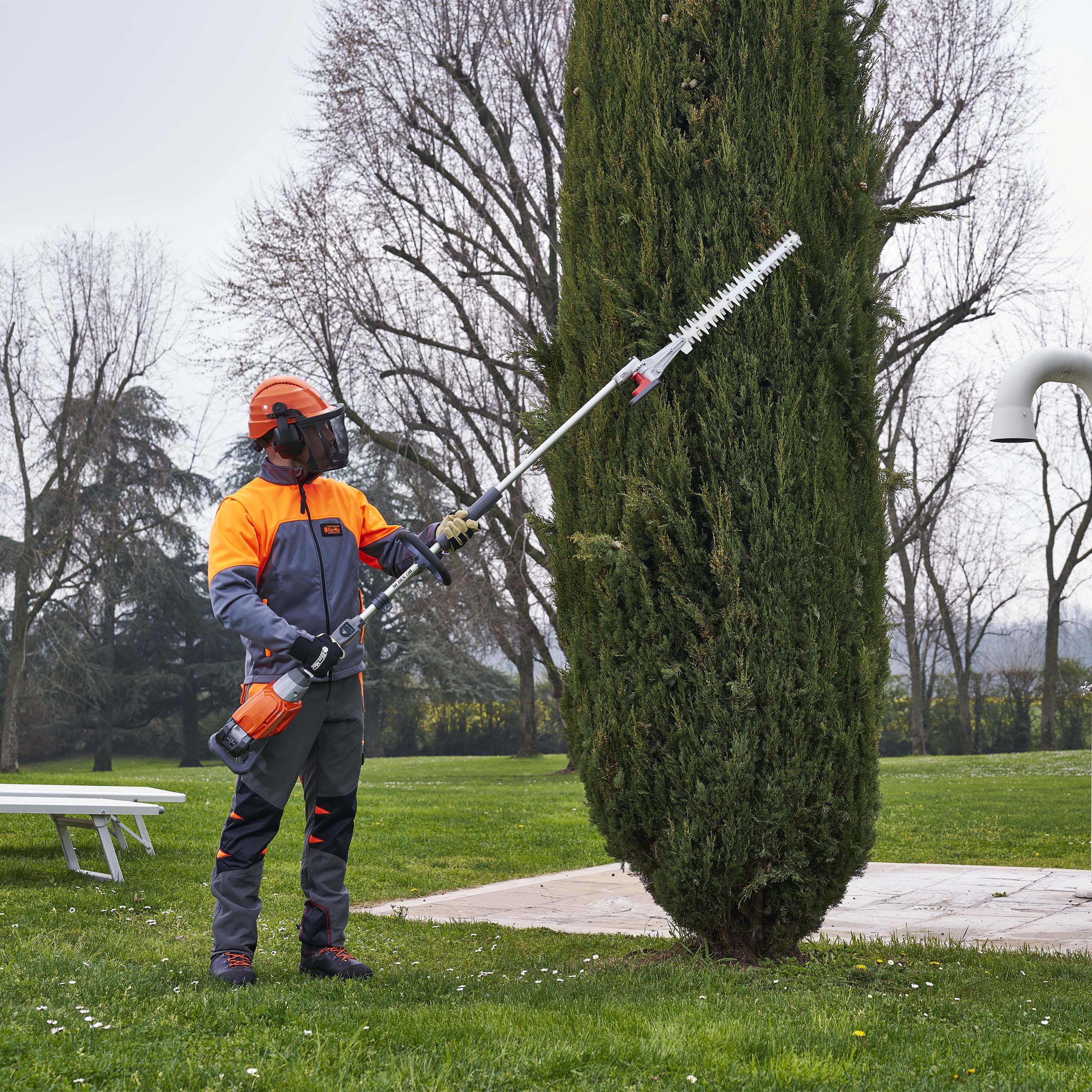 Produits à batterie 56V - Taille-haie sur perche à batterie BCi 530 HL
