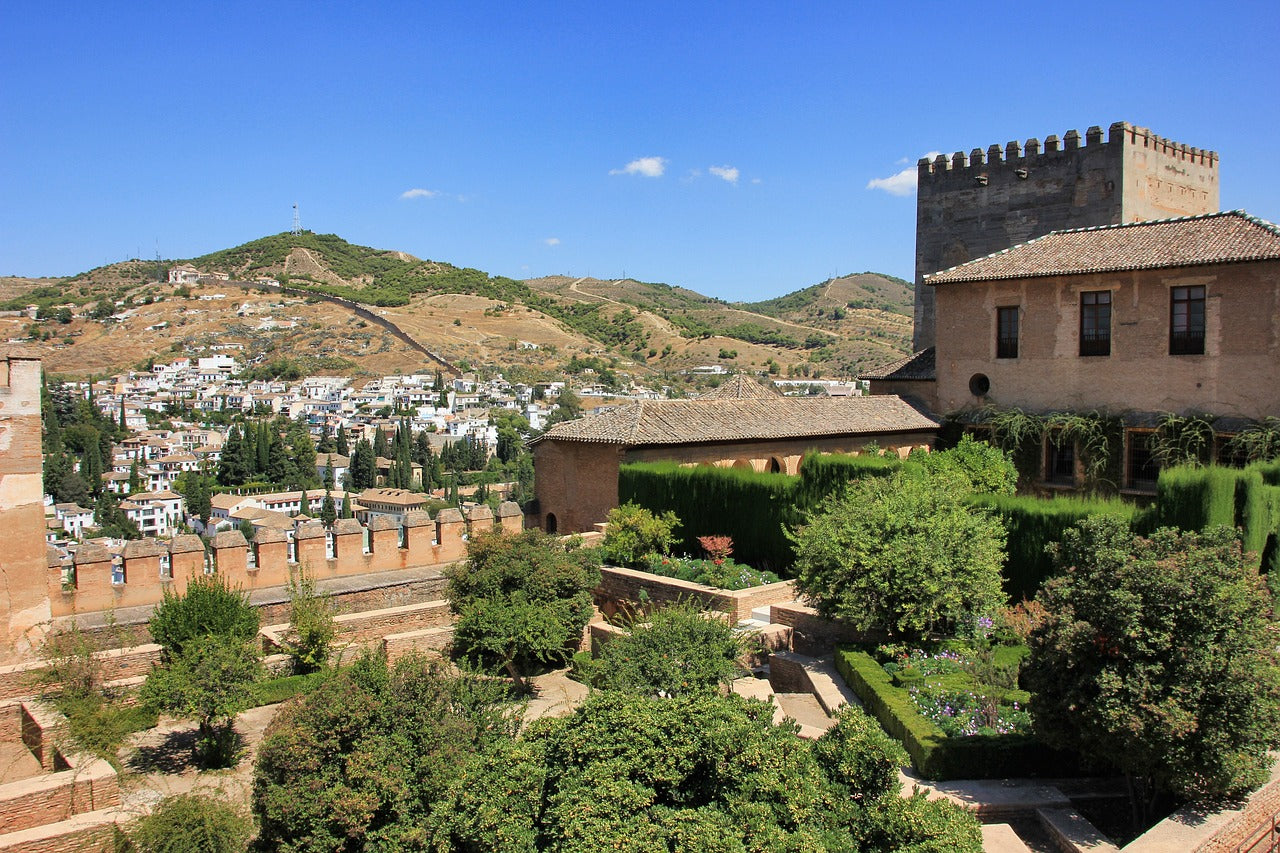 Les jardins remarquables d’Europe #7 les jardins de l’Alhambra en Espagne