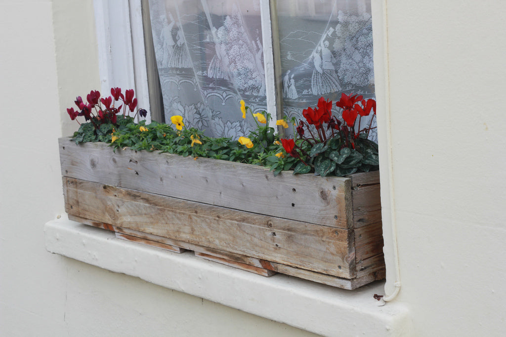 DIY Jardinière en bois de palette