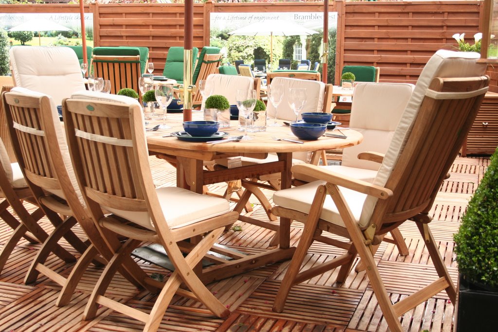 salon de jardin teck