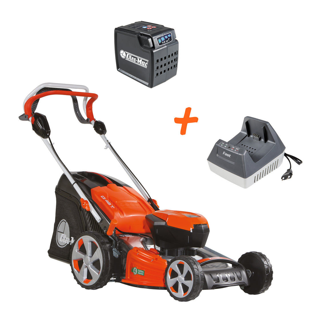 Produits à batterie - Tondeuse Kit Gi 48 T+ 1 batterie + 1 chargeur