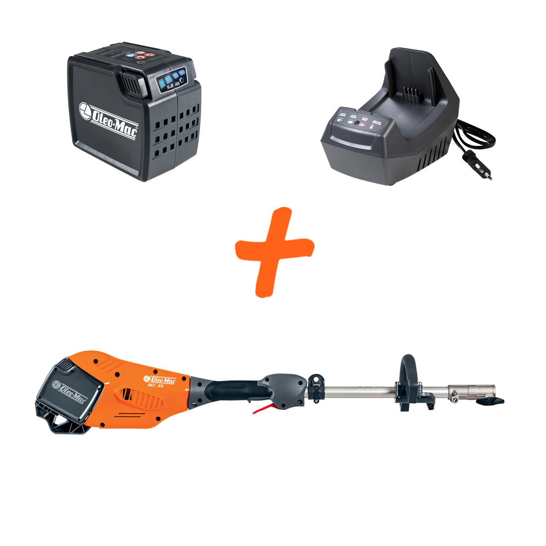 Produit à batterie - Débroussailleuse multifonction KIT BCi 35 D + 1 BATTERIE + 1 CHARGEUR