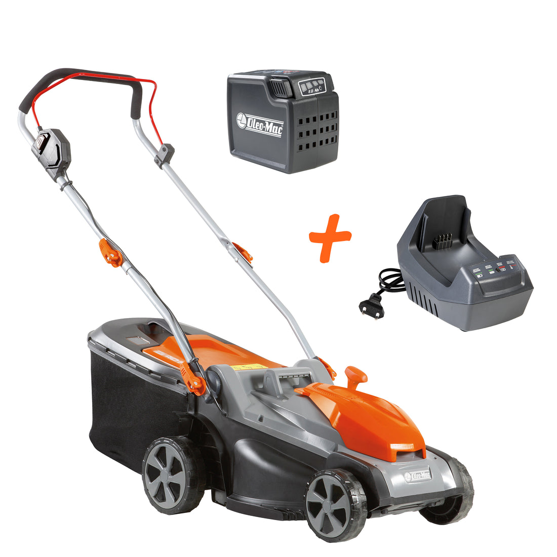 Produits à batterie - Tondeuse Kit Gi 40 P + 1 batterie + 1 chargeur