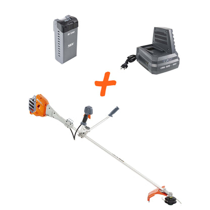 Produits à batterie 56V - Débroussailleuse KIT BCi 530 T + 1 BATTERIE 4 AH + 1 CHARGEUR